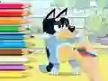 Coloring Book: Bluey And Bingo — free online game