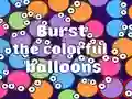 Burst the Colorful Balloons — free online game