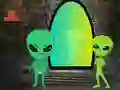 Grandpa Trapped Alien Cave — free online game