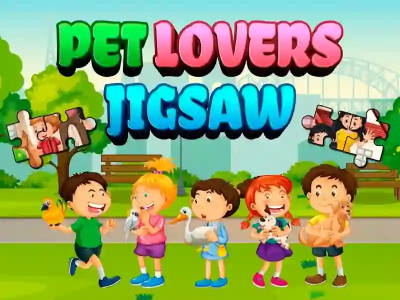 Pet Lovers Jigsaw — free online game