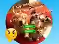 Spel Round Jigsaw Puzzle Collect Pictures with Cute Puppies på nätet