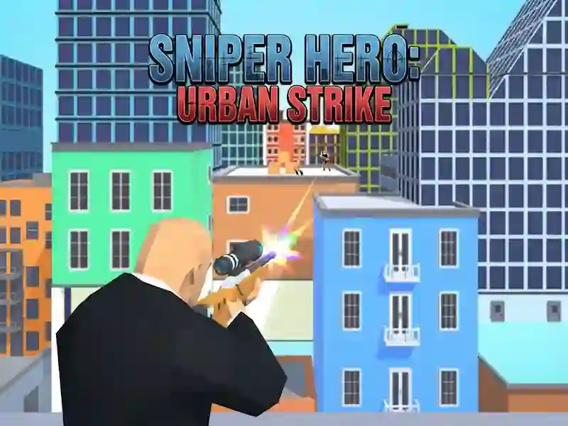 Гульня Sniper Hero: Urban Strike онлайн