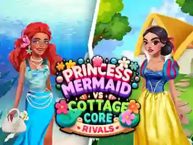 Hra Princess Cottage Core vs Mermaid Core Rivals