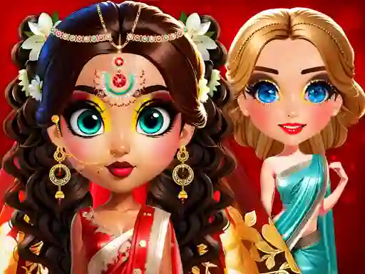 Asoka Makeup Indian Bride — free online game