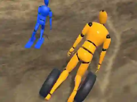 Ragdoll Racing: Extreme Downhill