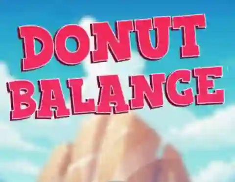 Donut Balance — jogo online grátis