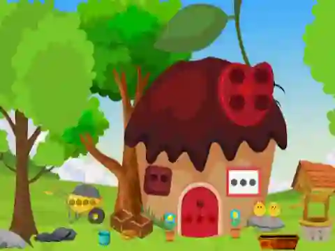 Maiden Rescue From Ice cream House — free online game