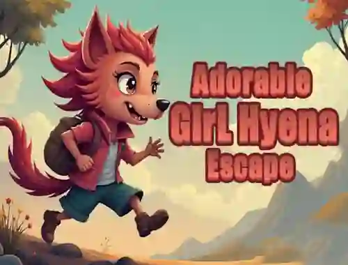 Adorable Girl Hyena Escape — free online game