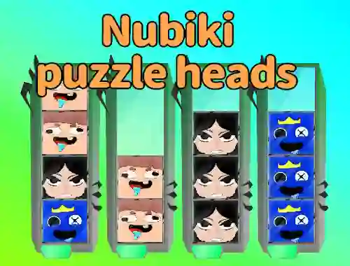 Nubiki Puzzle Heads — free online game