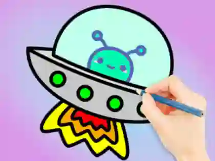 Coloring Book: Galaxy Wander — free online game