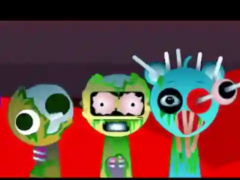 Sprunki Music Scary Beat Box — free online game