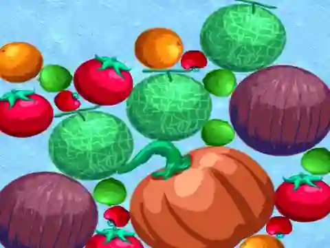 Harvest Fruit Merge — free online game