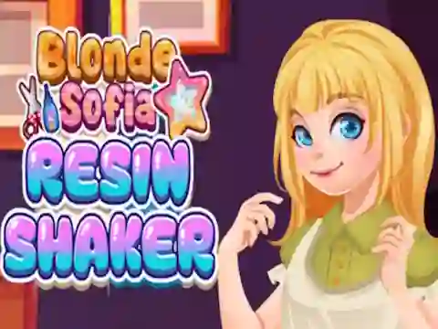 Blonde Sofia Resin Shaker — free online game