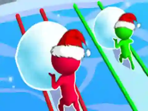 Snow Race: Christmas Runner — free online game
