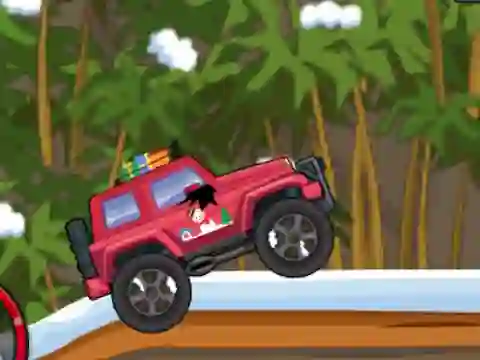 Lojë Hill Climb Racing: Christmas Truck Transform në internet
