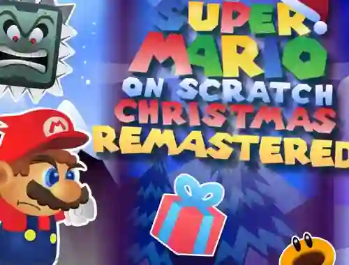 Super Mario on Scratch Christmas Remastered — free online game