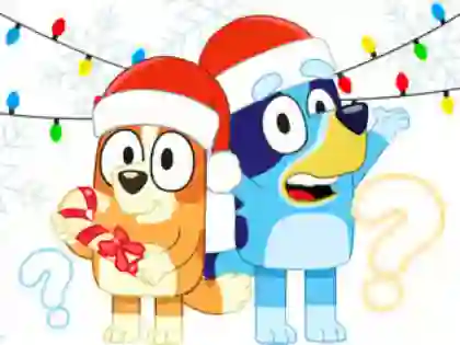 Kids Quiz: Bluey Christmas Quiz — free online game