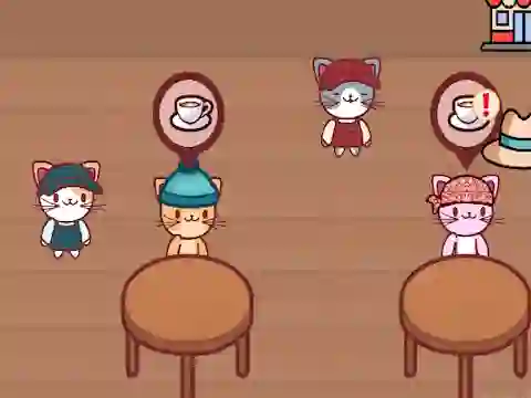 Cat Coffee Shop — free online game