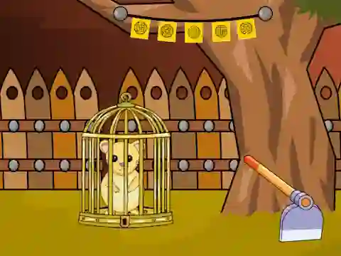Cute Hamster Escape from Cage — free online game