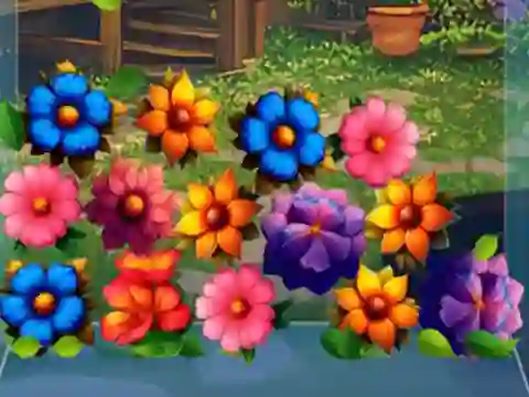 Flowers Merge 2048 — free online game
