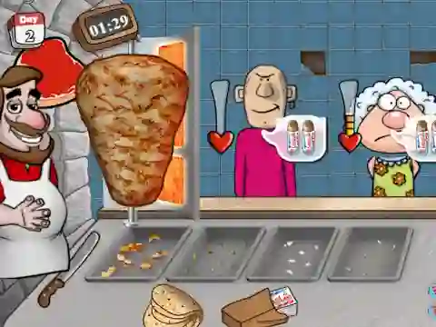 Permainan Tasty Shawarma talian