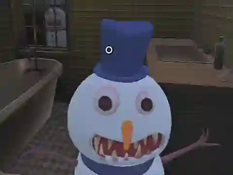 The Snowman Ate You — free online game