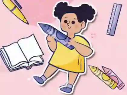 Игра Kids Quiz: Stationery Story онлајн