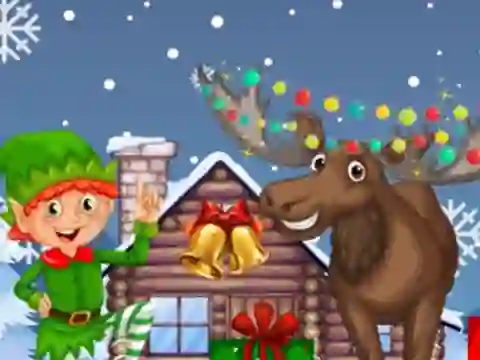 Purple Christmas Gift — free online game