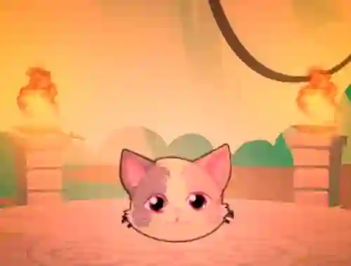 Kitty Roll — free online game