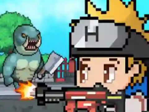 Mecha Shoot Pixel RPG — free online game