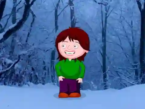 Tiny Girl Escaped Christmas Island — free online game