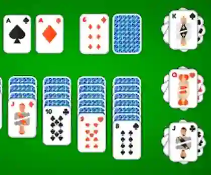Klondike Solitaire 4 Suits — free online game