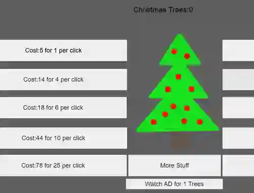 Christmas Tree Clicker — free online game