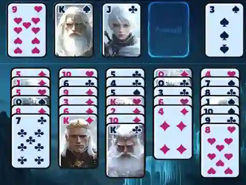 Frozen Freecell — free online game