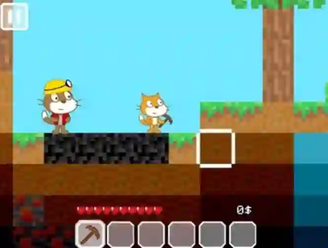 Miner Cat — free online game