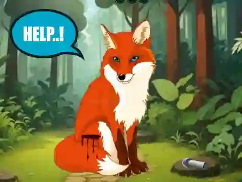 Save The Injured Fox — free online game