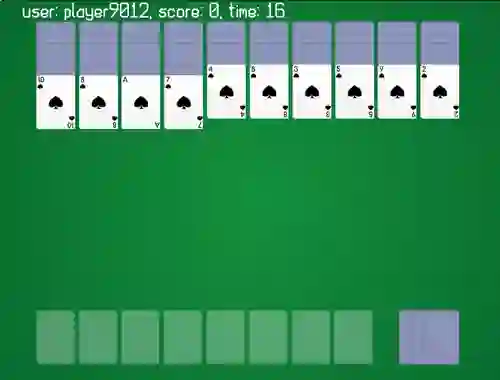 Spider Solitaire Classic Ver — free online game