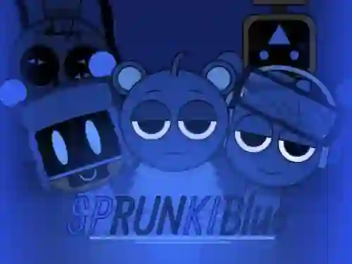 Sprunki Blue Mod — free online game