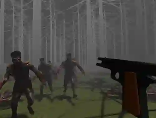 Zombies in a Forest — free online game