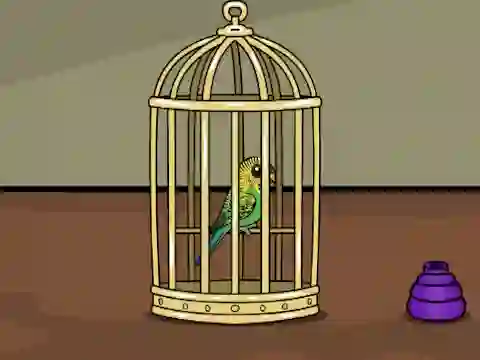 Green Budgie Escape — free online game