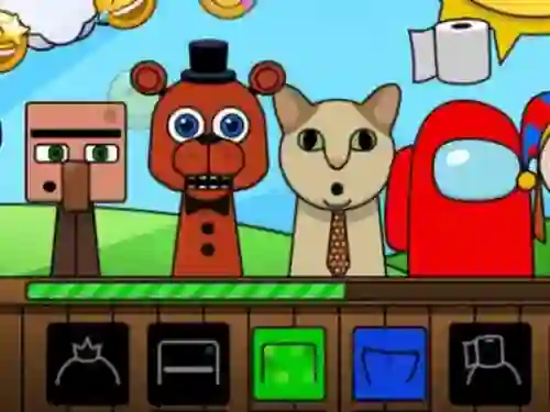 Sprunki: Monsters — free online game