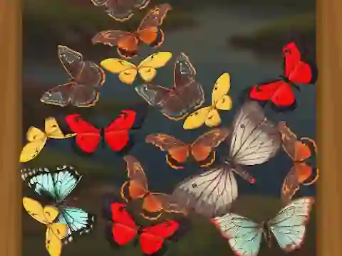 Spil Merge Buterfly online