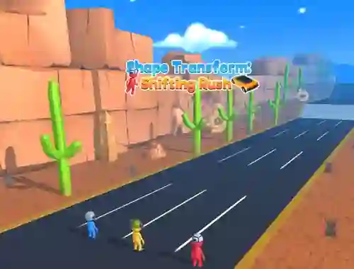 Shape Transform: Shifting Rush — free online game