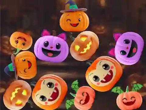 Merge Connect Pumpkins: Halloween! — free online game