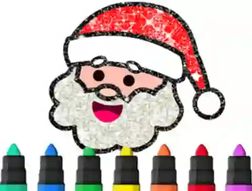 Coloring Book: Santa's Gift — free online game