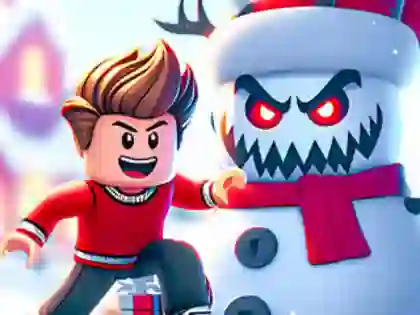 Jigsaw Puzzle: Roblox Snowball Battle — free online game