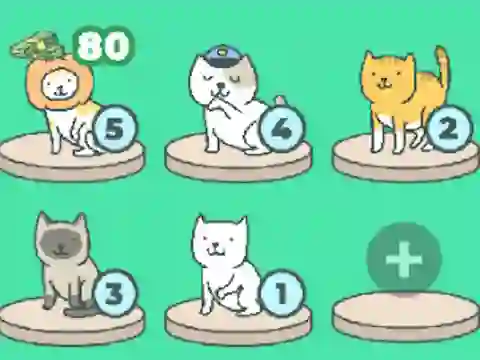 Meow Merge — free online game