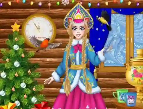Snegurochka Russian Ice Princess — free online game