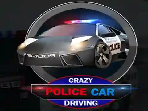 Crazy Police Car Driving — free online game