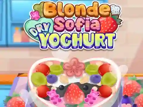 Гульня Blonde Sofia: Dry Yoghurt онлайн